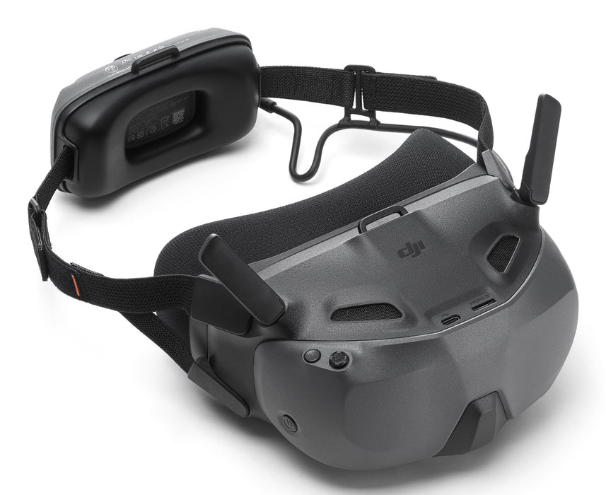 EAN 6941565984180 - DJI Goggles N3 Pantalla con montura para sujetar en la cabeza 328 g Negro, Gris imagen 4