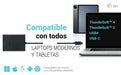 EAN 8595611706561 - i-tec C31DUAL4K60HDMI Adaptador gráfico USB 7680 x 4320 Pixeles Negro imagen 9