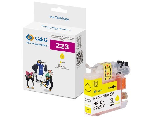 EAN 6942383157923 - G&G 1452 cartucho de tinta 1 pieza(s) Compatible Alto rendimiento (XL) Amarillo imagen 1