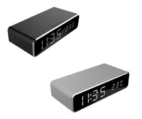 EAN 8716309107778 - Gembird DAC-WPC-01 despertador Reloj despertador digital Negro imagen 2