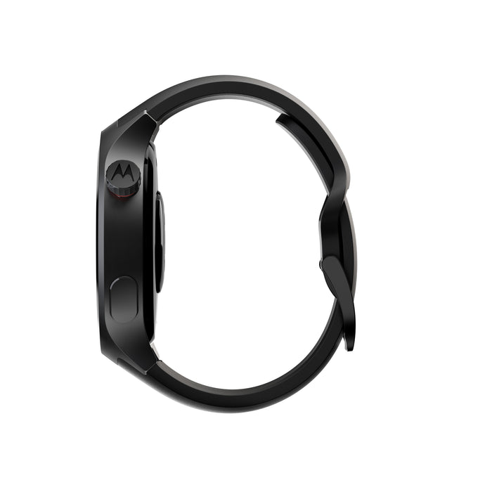 EAN 840493615073 - Motorola Moto Watch 3,63 cm (1.43") OLED 47 mm Digital Pantalla táctil Negro GPS (satélite) imagen 5