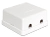 EAN 4043619862078 - DeLOCK 86207 conector 2x Keystone Blanco imagen 2