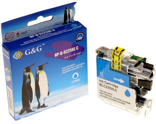 EAN 6941784780549 - G&G 14536 cartucho de tinta 1 pieza(s) Compatible Alto rendimiento (XL) Cian imagen 1