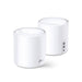 EAN 6935364052287 - TP-Link Deco X20 (2-pack) Doble banda (2,4 GHz / 5 GHz) Wi-Fi 5 (802.11ac) Blanco Interno imagen 2