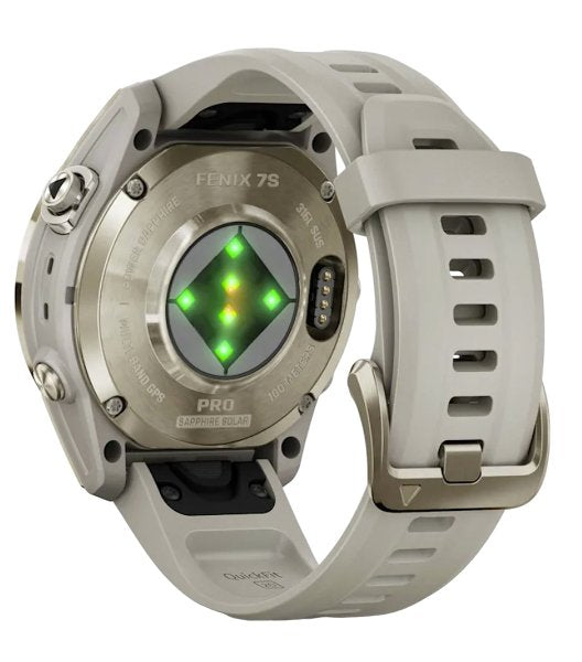 EAN 753759317652 - Garmin fēnix 7S Pro 3,05 cm (1.2") MIP 42 mm Digital 240 x 240 Pixeles Pantalla táctil Oro, Luz metálico W imagen 3