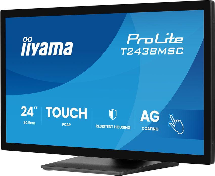 EAN 4948570127276 - iiyama ProLite T2438MSC-B2 pantalla para PC 60,5 cm (23.8") 1920 x 1080 Pixeles Full HD Pantalla táctil imagen 4