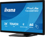 EAN 4948570127276 - iiyama ProLite T2438MSC-B2 pantalla para PC 60,5 cm (23.8") 1920 x 1080 Pixeles Full HD Pantalla táctil imagen 4