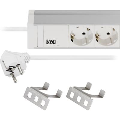 EAN 4016514010998 - Deltaco GT-51 base múltiple 2 m 8 salidas AC Blanco imagen 2