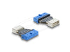 EAN 4043619673445 - DeLOCK 67344 cambiador de género para cable USB 5 Gbps 20 pin header type-E Azul imagen 1