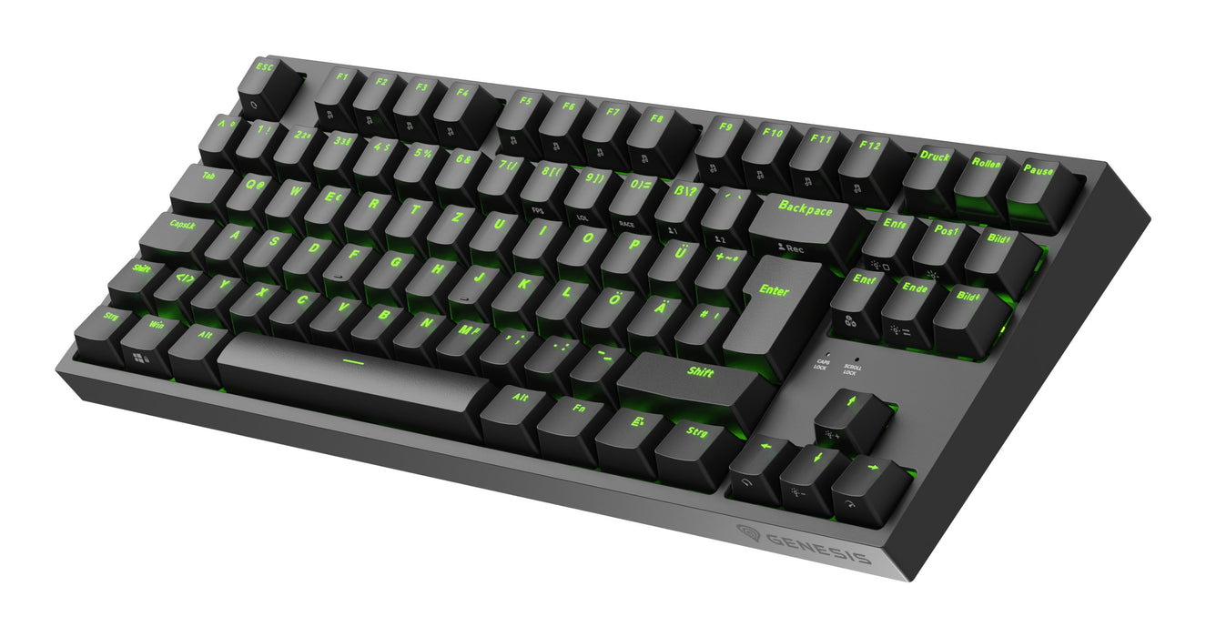 EAN 5901969444650 - GENESIS Thor 404 TKL teclado Juego USB QWERTZ Alemán Negro imagen 10