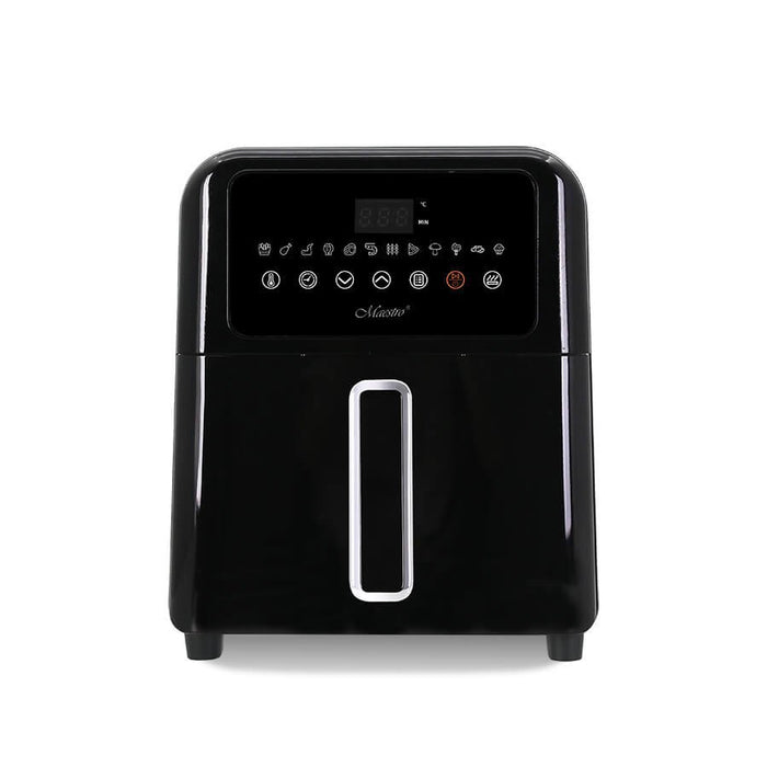 EAN 4820268321459 - Maestro MR-757 freidora Sencillo 6 L Independiente 1700 W Freidora de aire caliente Negro, Plata imagen 1