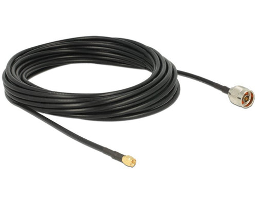 EAN 4043619894666 - DeLOCK 89466 cable coaxial RG-58 10 m N plug SMA plug Negro imagen 2