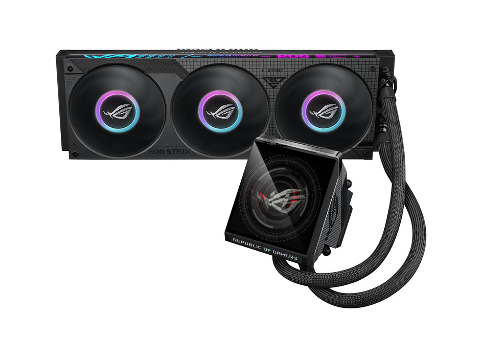 EAN 4711636385961 - ASUS ROG Strix LC IV 360 ARGB LCD Procesador Kit de refrigeración líquida 12 cm Negro imagen 5