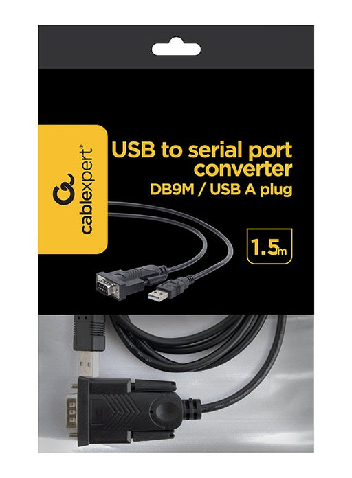 EAN 8716309085908 - Gembird UAS-DB9M-02 cable de serie Negro 1,5 m USB tipo A DB-9 imagen 2