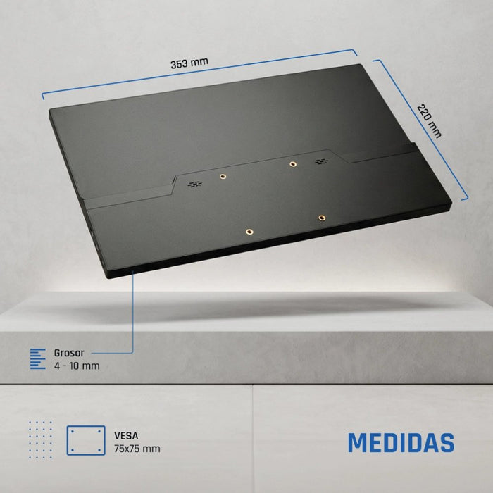 EAN 8435364319987 - iggual MPL156 pantalla para PC 39,6 cm (15.6") 1920 x 1080 Pixeles Full HD LED Negro imagen 15