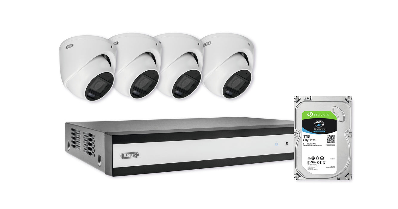 EAN 4003318841477 - ABUS TVVR33843D 8-Kanal Hybrid Analog Komplettset TVVR33843D Kabelgebunden IP-Überwachungs-Set 2960 x 166 imagen 3