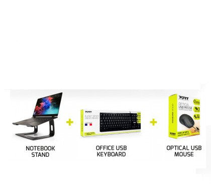 EAN 3567045018966 - Port Designs 501896 teclado Ratón incluido Oficina USB Negro imagen 2