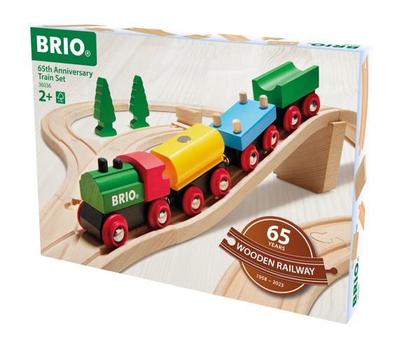 EAN 7312350360363 - BRIO 65th Anniversary Train Set imagen 4