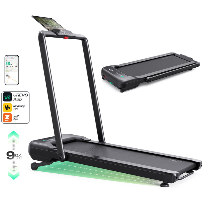 EAN 6975165000612 - Urevo Treadmill STROL 2S PRO cinta de correr 420 x 1080 mm 12 kmh imagen 11