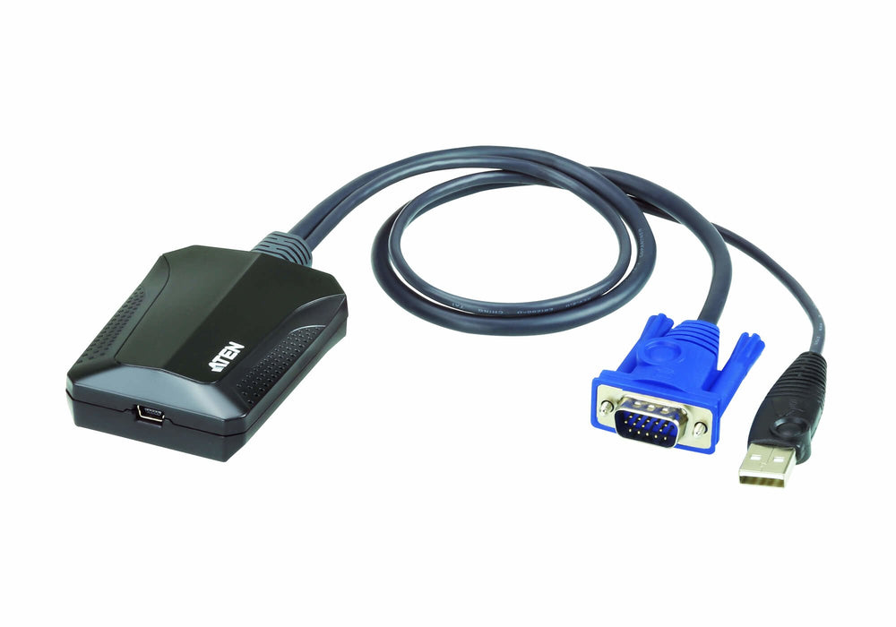 EAN 4719264646751 - ATEN CV211CP-AT interruptor KVM Negro imagen 2