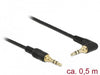 EAN 4043619855643 - DeLOCK 85564 cable de audio 0,5 m 3,5mm Negro imagen 2