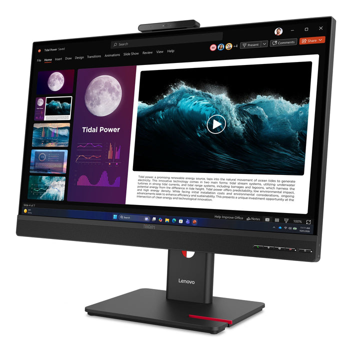 EAN 199273501700 - Lenovo ThinkCentre TIO27 Gen6 pantalla para PC 68,6 cm (27") 2560 x 1440 Pixeles Quad HD LED Negro imagen 2