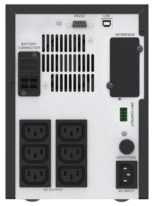 EAN 0731304346531 - APC Easy UPS SMV sistema de alimentación ininterrumpida (UPS) Línea interactiva 1,5 kVA 1050 W 6 salidas  imagen 2