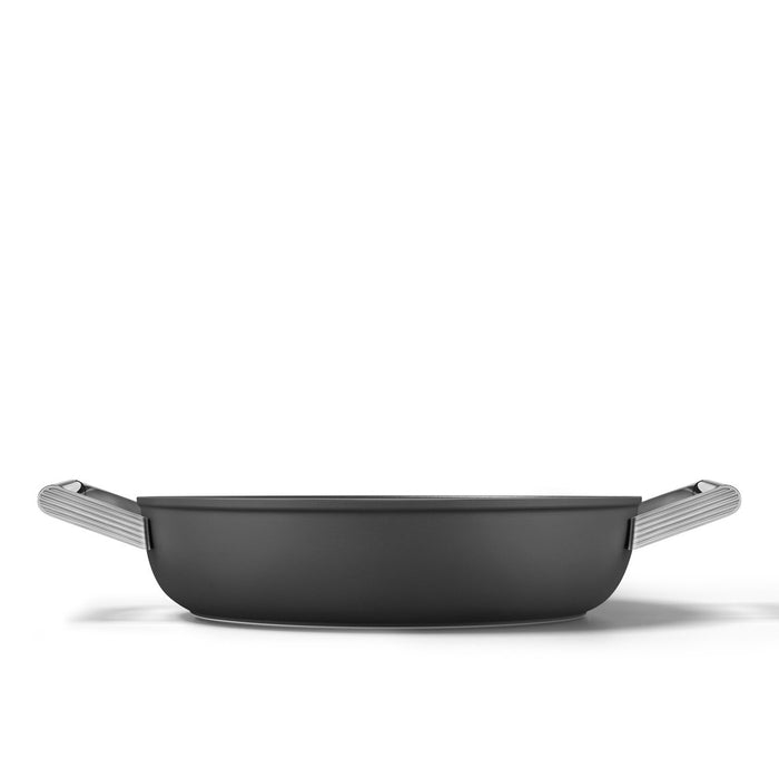 EAN 8017709356026 - Smeg DPF2812BLM batería de cocina Negro Aluminio, Acero inoxidable 4,3 L 28 cm imagen 7