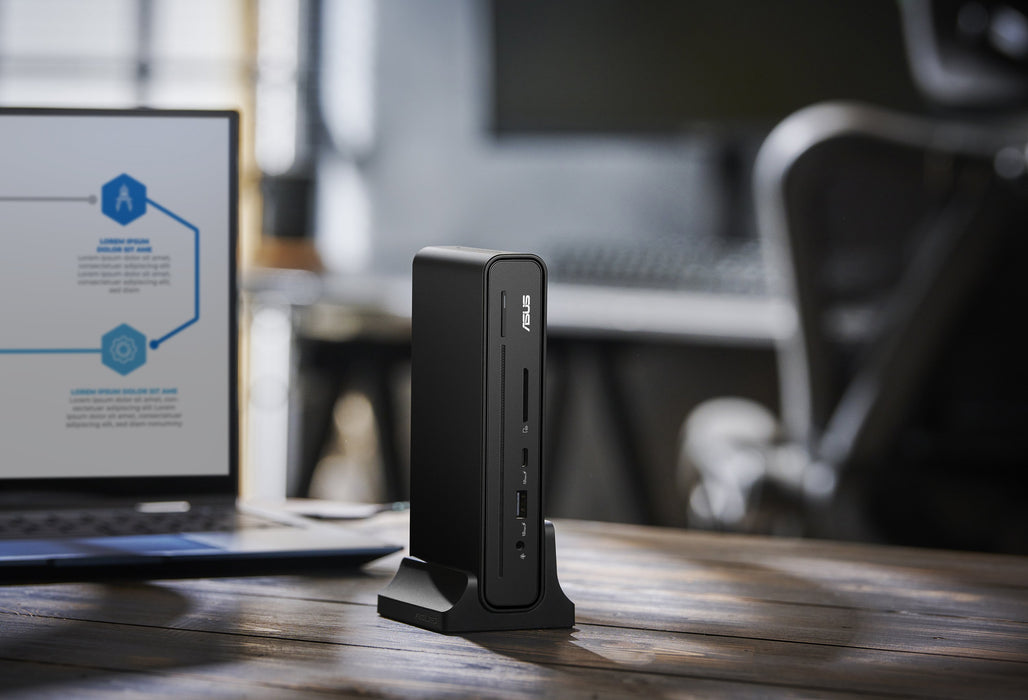 EAN 4711387832240 - ASUS Triple Display USB-C Dock Duo DC301 Alámbrico Negro imagen 10