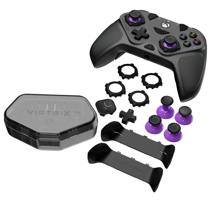 EAN 0708056072711 - PDP 049-006-GY mando y volante Negro, Gris, Violeta USB Gamepad Analógico/Digital PC, Xbox One, Xbox Seri imagen 9
