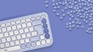 EAN 5099206127586 - Logitech 920-013074 teclado Universal Bluetooth QWERTY Internacional de EE.UU. Lila, Blanco imagen 6