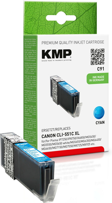 EAN 4011324151930 - KMP C91 cartucho de tinta 1 pieza(s) Cian imagen 1