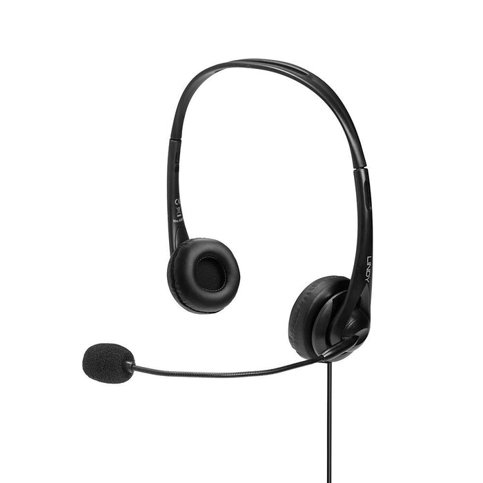 EAN 4002888428705 - Lindy 42870 auricular y casco Auriculares Alámbrico Diadema Llamadas/Música USB tipo A Negro imagen 1