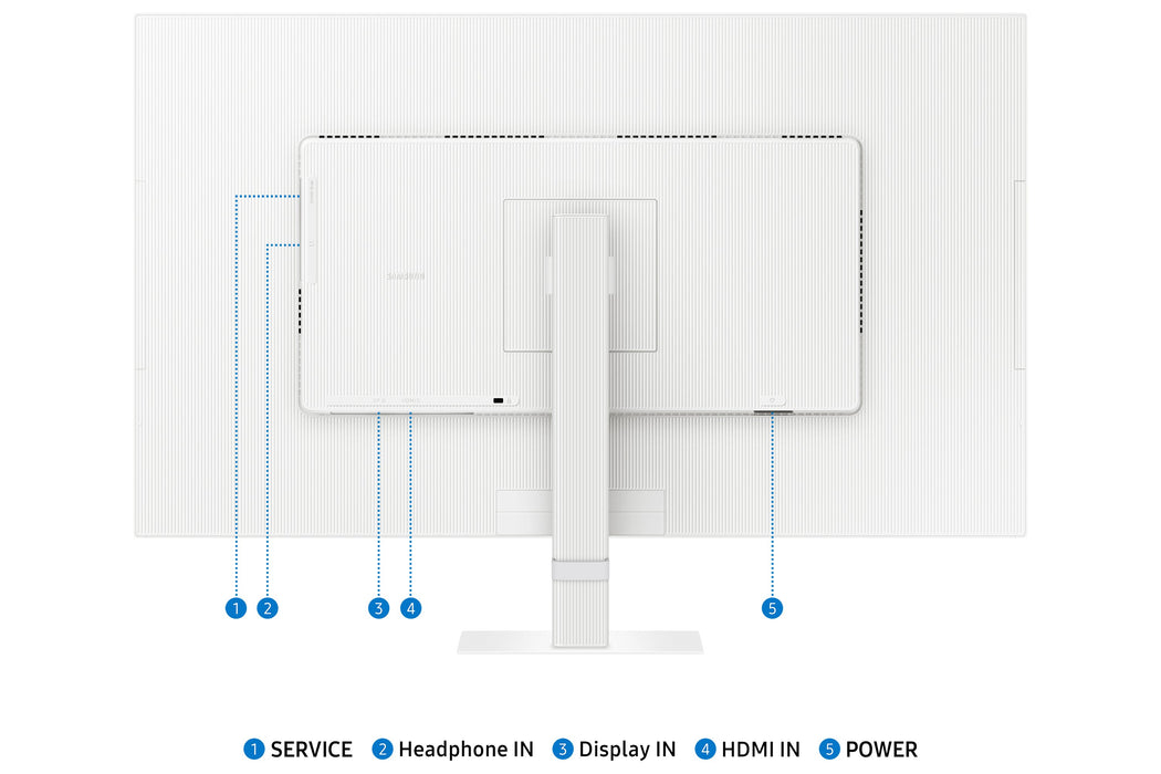 EAN 8806095542003 - Samsung S70D pantalla para PC 81,3 cm (32") 3840 x 2160 Pixeles 4K Ultra HD LCD Blanco imagen 8