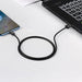 EAN 6953156208476 - Baseus CAMYS-01 cable de teléfono móvil Negro 1 m USB A Micro-USB B imagen 2