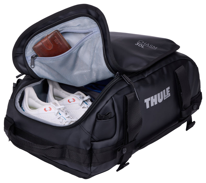 EAN 0085854257480 - Thule Chasm TDSD301 Black bolso de lona 30 L Poliéster Negro imagen 10