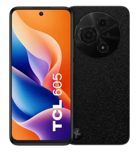 EAN 8033779080883 - TIM TCL 605 17 cm (6.7") SIM doble Android 15 4G USB Tipo C 4 GB 128 GB 5200 mAh Negro imagen 1