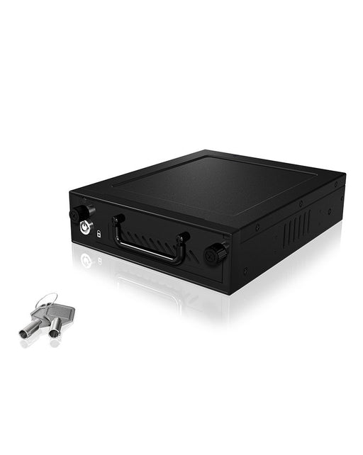 EAN 4250078188544 - ICY BOX IB-148SSK-B 13,3 cm (5.25") Bandeja para disco duro Negro imagen 2