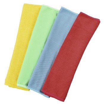 EAN 4047443313843 - Hama 00111391 trapo para limpiar Microfibra Azul, Verde, Rojo, Amarillo 4 pieza(s) imagen 1