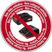 EAN 4006825631869 - Einhell GE-CM 18/30 Li-Solo Cortacésped manual Batería Negro, Rojo imagen 5