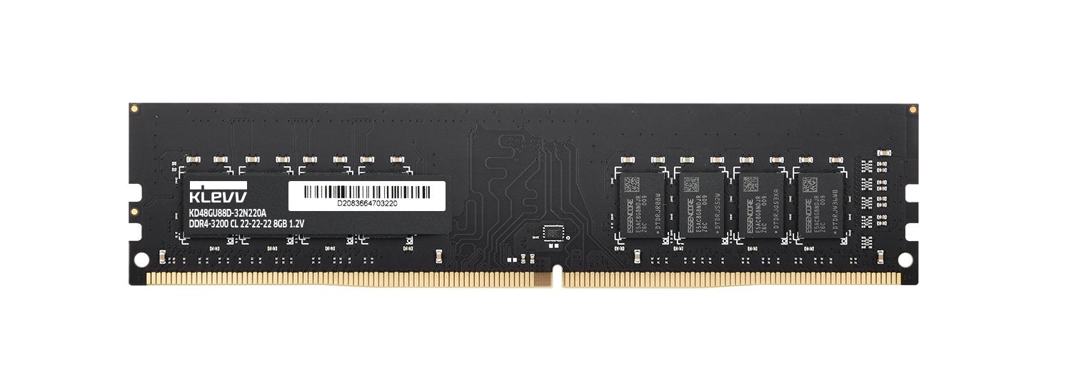 EAN 4895194966364 - Klevv U-DIMM módulo de memoria 8 GB 1 x 8 GB DDR4 3200 MT/s 288-pin DIMM imagen 1