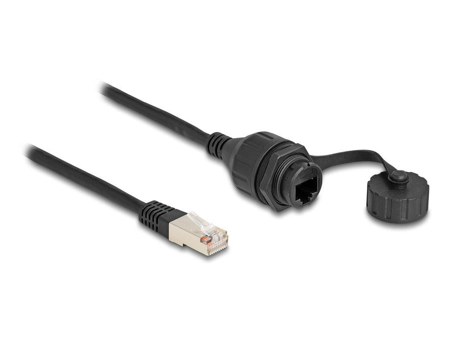 EAN 4043619878932 - DeLOCK 87893 cable de red Negro 0,2 m F/UTP (FTP) imagen 1