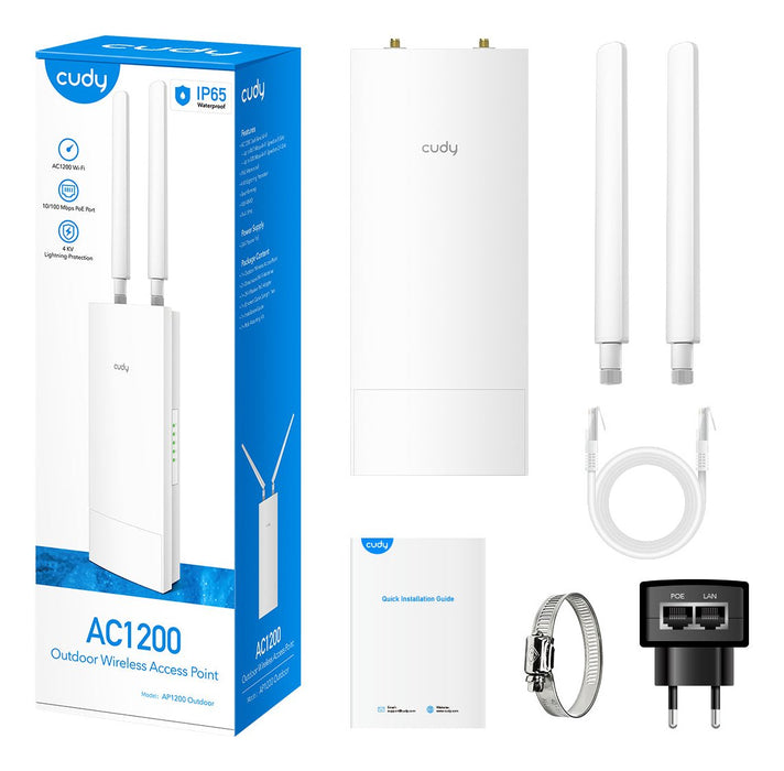 EAN 6971690794347 - Cudy AP1200 1167 Mbit/s Blanco Energía sobre Ethernet (PoE) imagen 6