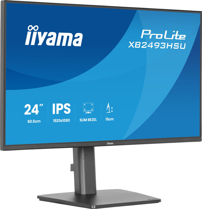 EAN 4948570126620 - iiyama ProLite XB2493HSU-B1 pantalla para PC 60,5 cm (23.8") 1920 x 1080 Pixeles Full HD LED Negro imagen 5