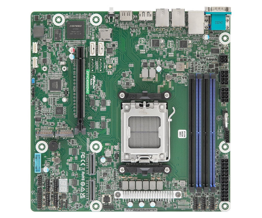 EAN 4711430523675 - Asrock EPYC4000D4U placa base KNOLL3 X300 Zócalo AM5 micro ATX imagen 1