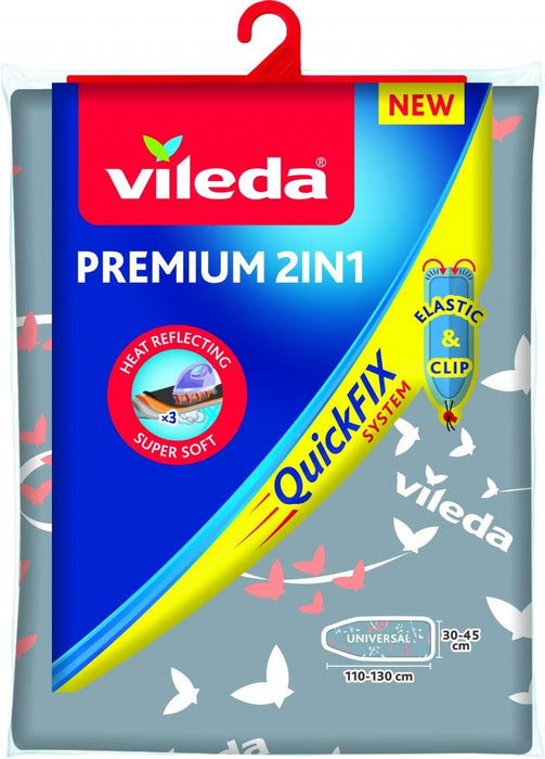 EAN 4023103169043 - Vileda 163229 funda de tabla de planchar Cubierta superior para tabla de planchado Algodón, Espuma Gris imagen 1