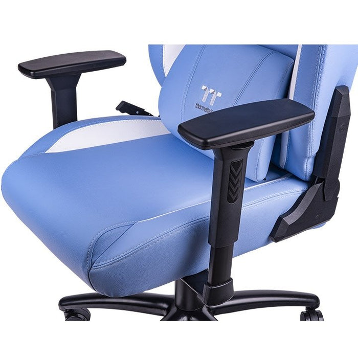 EAN 4711475641143 - Thermaltake GGC-VCO-LWLWDS-01 silla para videojuegos Butaca para jugar Asiento acolchado Azul, Blanco imagen 5