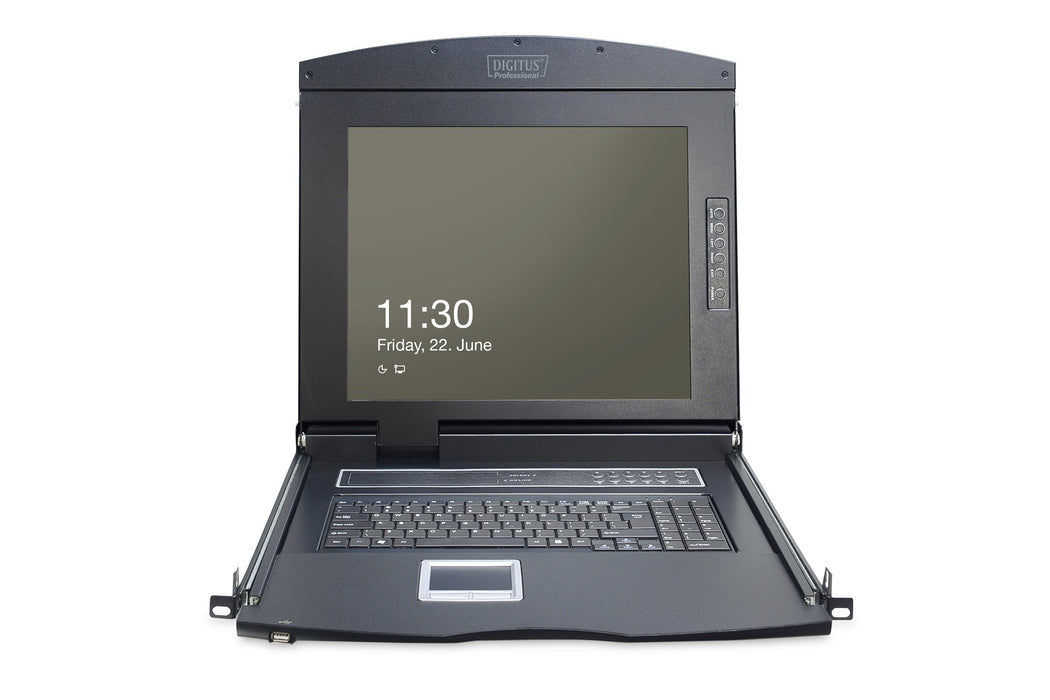 EAN 4016032449294 - Digitus DS-72210-1US consola de rack 43,2 cm (17") 1280 x 1024 Pixeles Negro 1U imagen 6