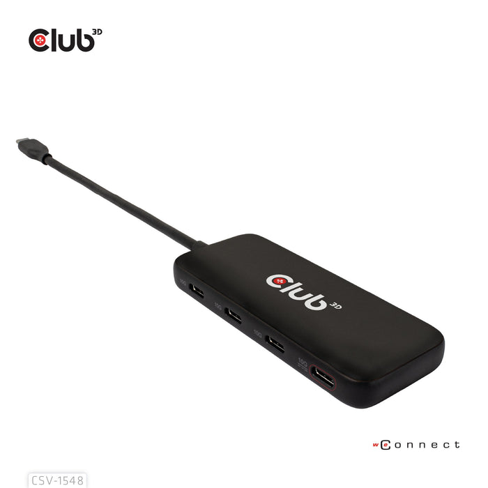 EAN 8719214472962 - CLUB3D CSV-1548 base para portátil y replicador de puertos Alámbrico USB 3.2 Gen 1 (3.1 Gen 1) Type-C Neg imagen 6