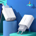 EAN 6957303804610 - Ugreen CD137 Universal Blanco Corriente alterna Carga rápida Interior imagen 5